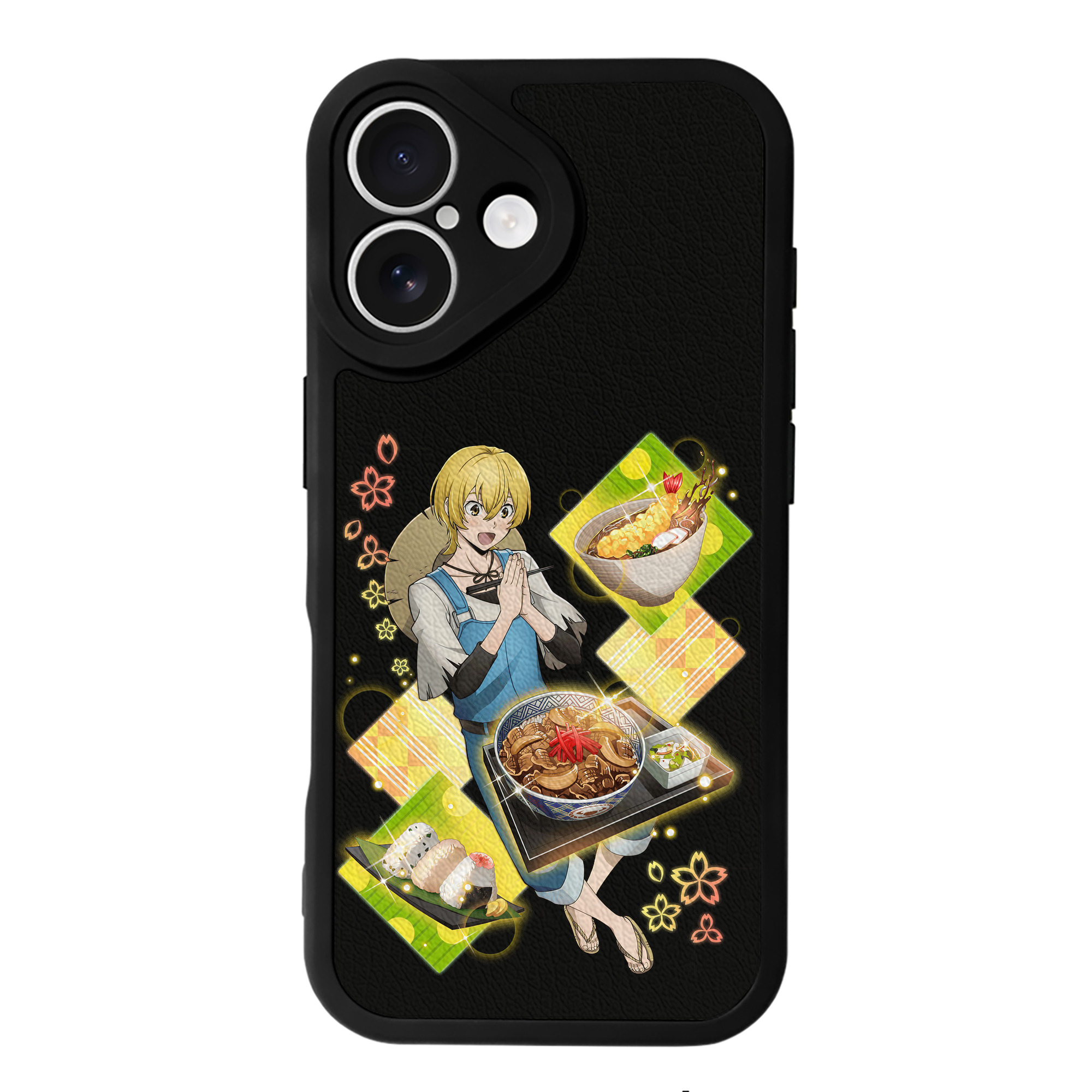 （画像用） 文豪ストレイドッグス Bungo Stray Dogs 【iPhone 16シリーズ対応】シリコンスマホケース（レザー調） 材質：シリコン